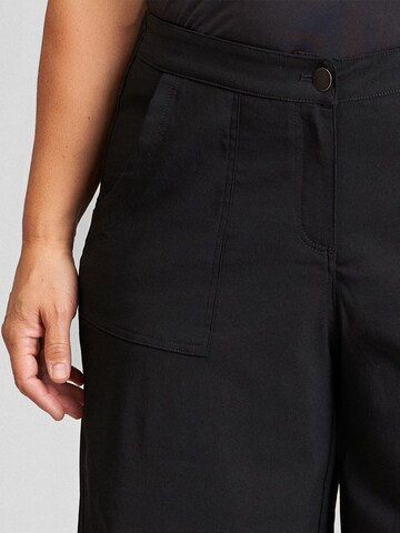 GOZZIP Loose fit Pants 'Clara' in Black