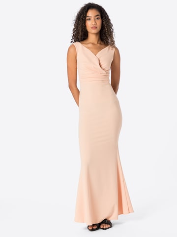 WAL G. Evening Dress 'ANDREW' in Orange: front
