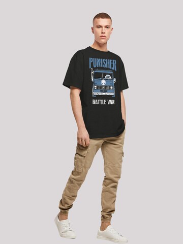 F4NT4STIC Shirt 'Marvel Punisher Battle Van II' in Black
