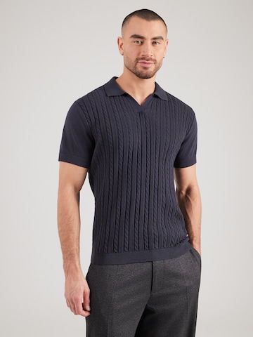 Lindbergh Πουλόβερ σε μπλε: μπροστά