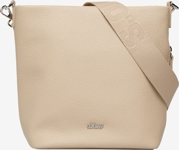 Sac bandoulière s.Oliver en beige : devant