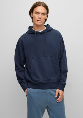 BOSS Sweatshirt in Blue: front