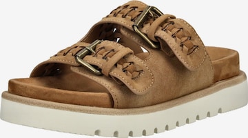 MUSTANG Pantolette in Braun: Vorderseite