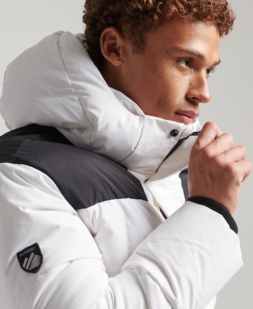 Superdry Winter Jacket in White