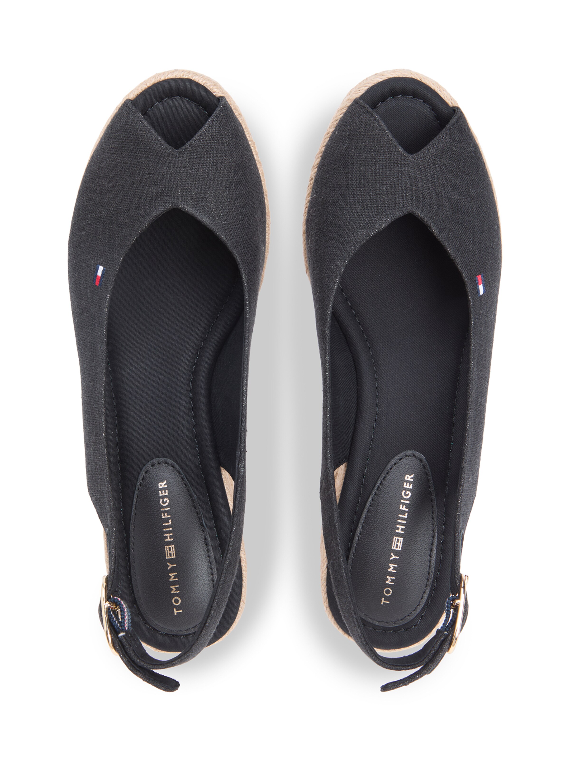 TOMMY HILFIGER Сандали в черно