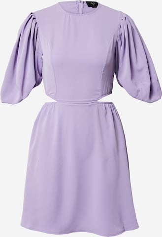 AX Paris Sukienka koktajlowa w kolorze fioletowy: przód