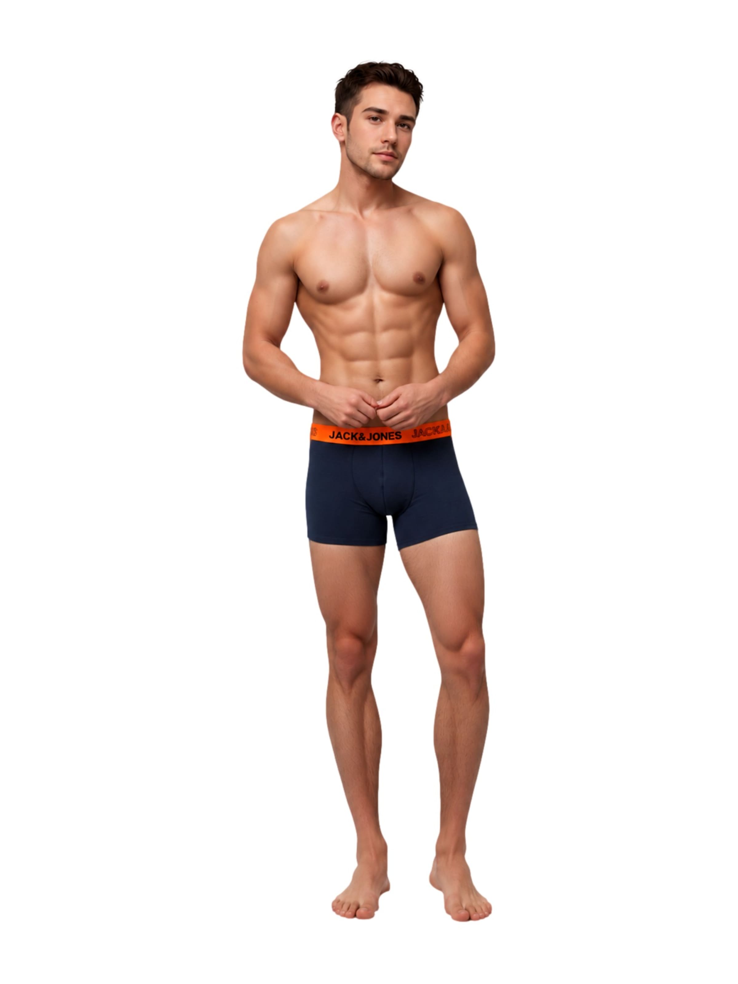 JACK & JONES - Boxers 'JACMelting Skull' em azul