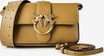Sac à bandoulière 'Love One' PINKO en jaune : devant