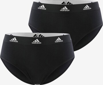 ADIDAS SPORTSWEAR Panty ' Realasting Cotton ' in Black: front