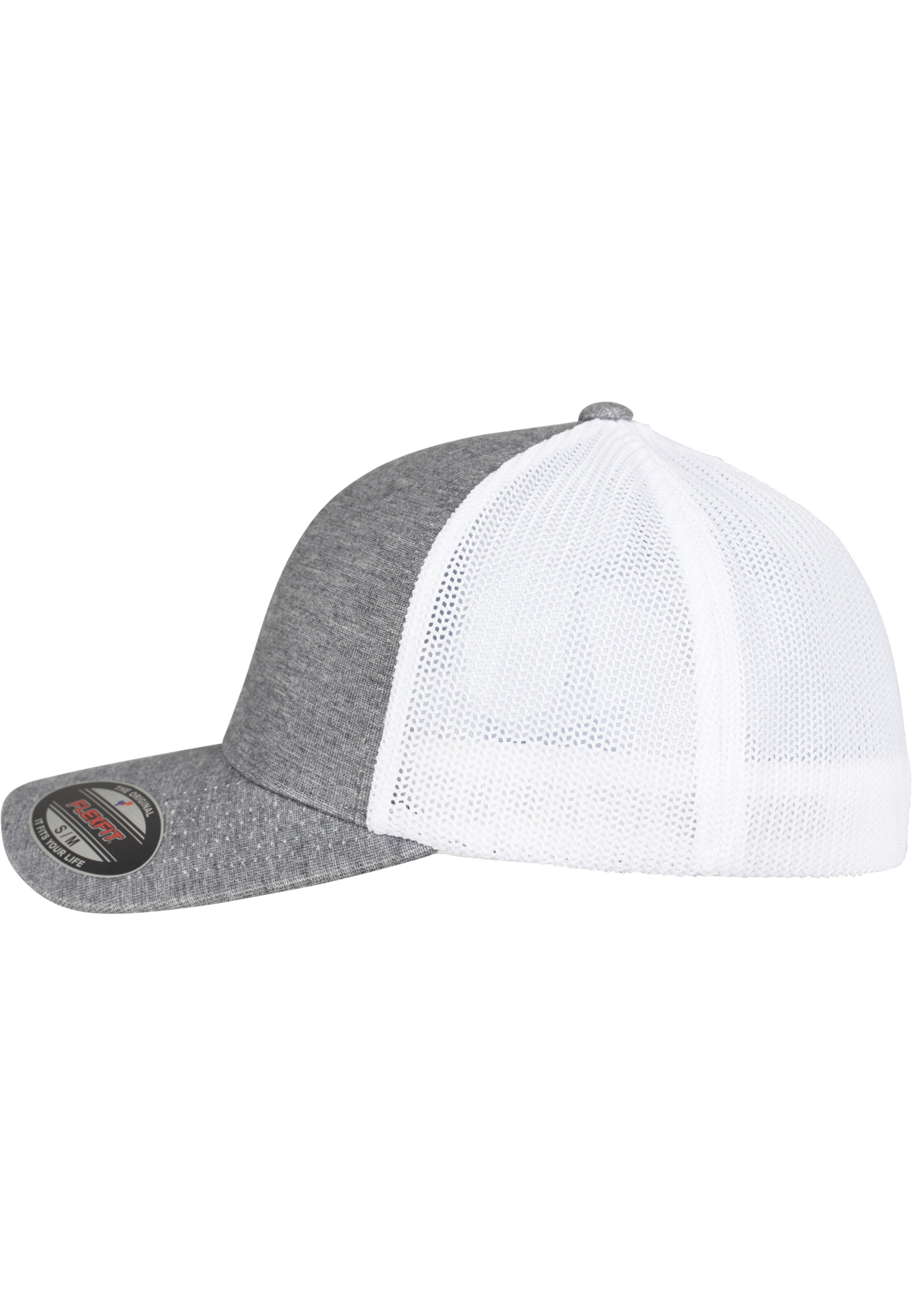 Cappello da baseball di Flexfit in grigio