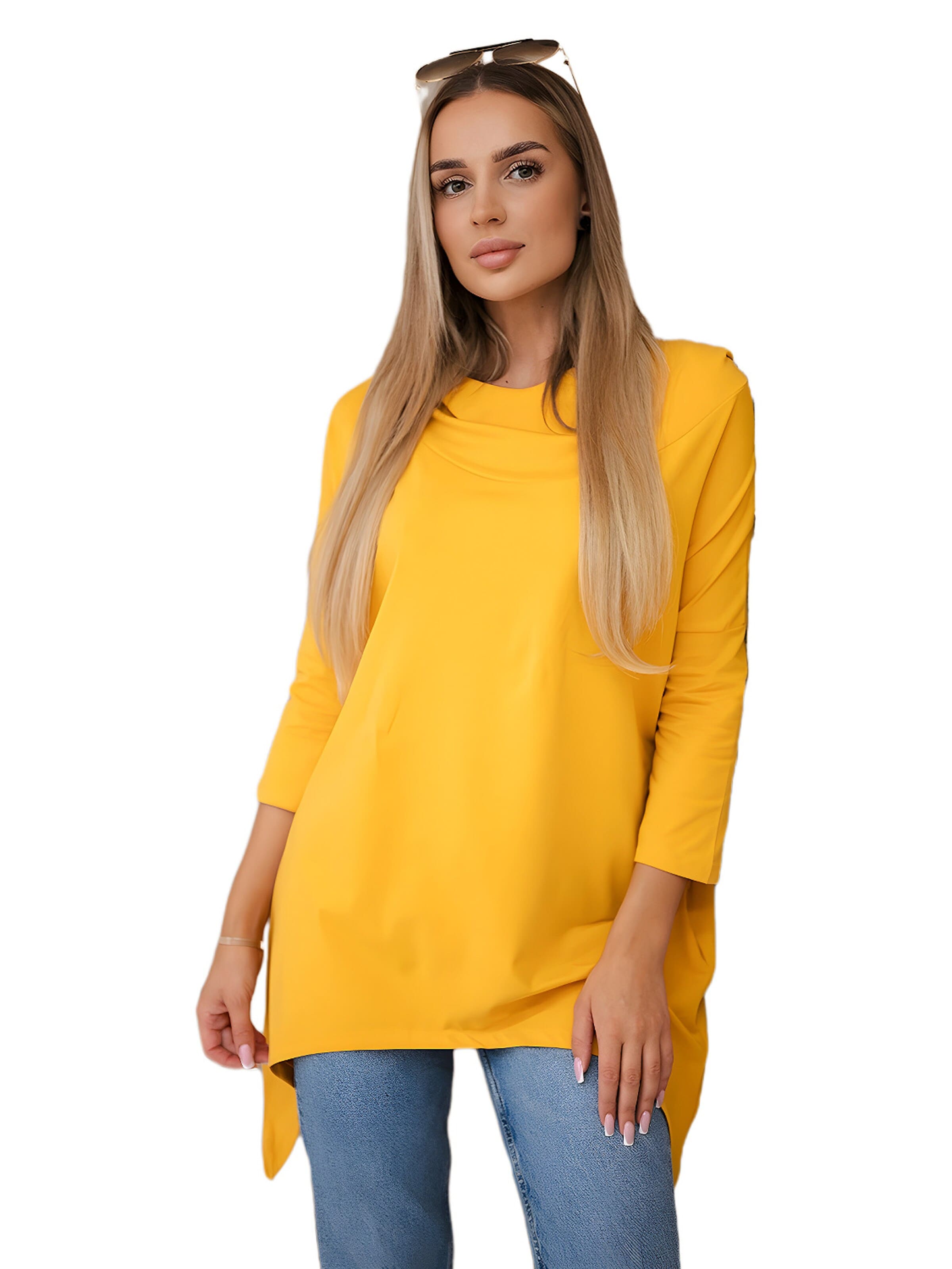 Lumera Bluzka sportowa w kolorze żółty: przód