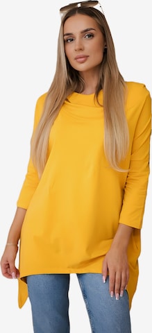 Lumera Bluzka sportowa w kolorze żółty: przód