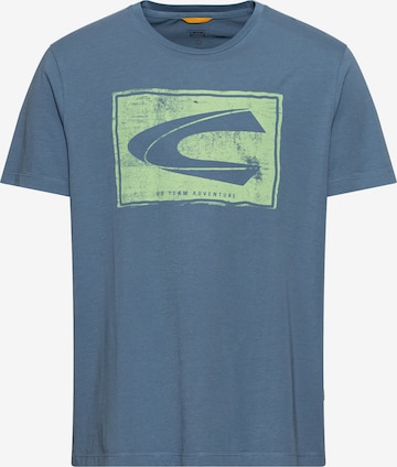 CAMEL ACTIVE Shirt in Blue: front