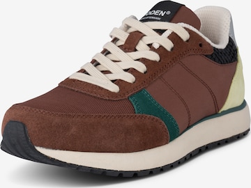 WODEN Sneaker low 'Ronja Reflective' i brun: forside