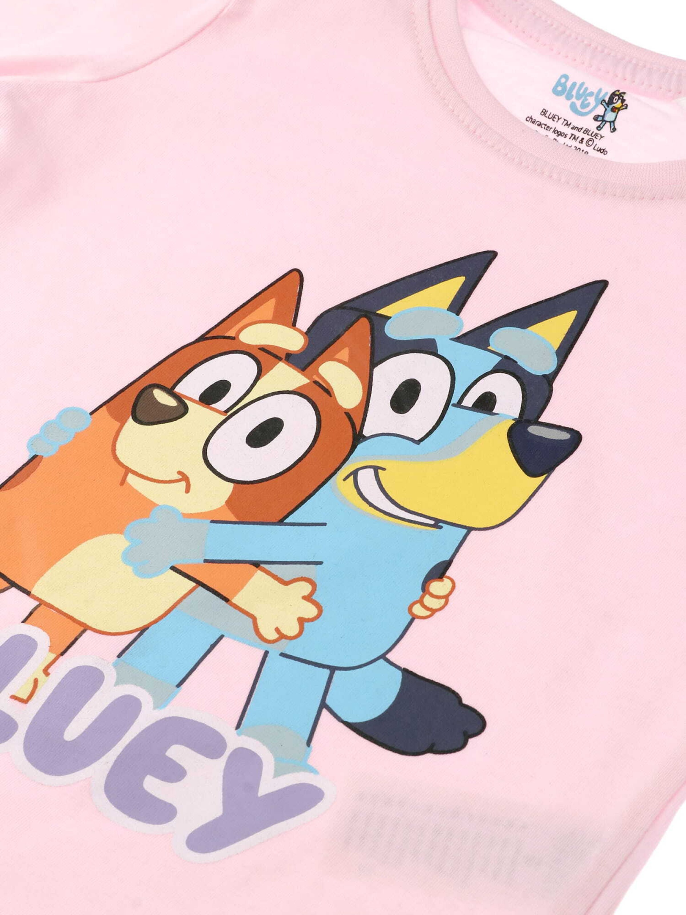 Maglietta di Bluey in rosa