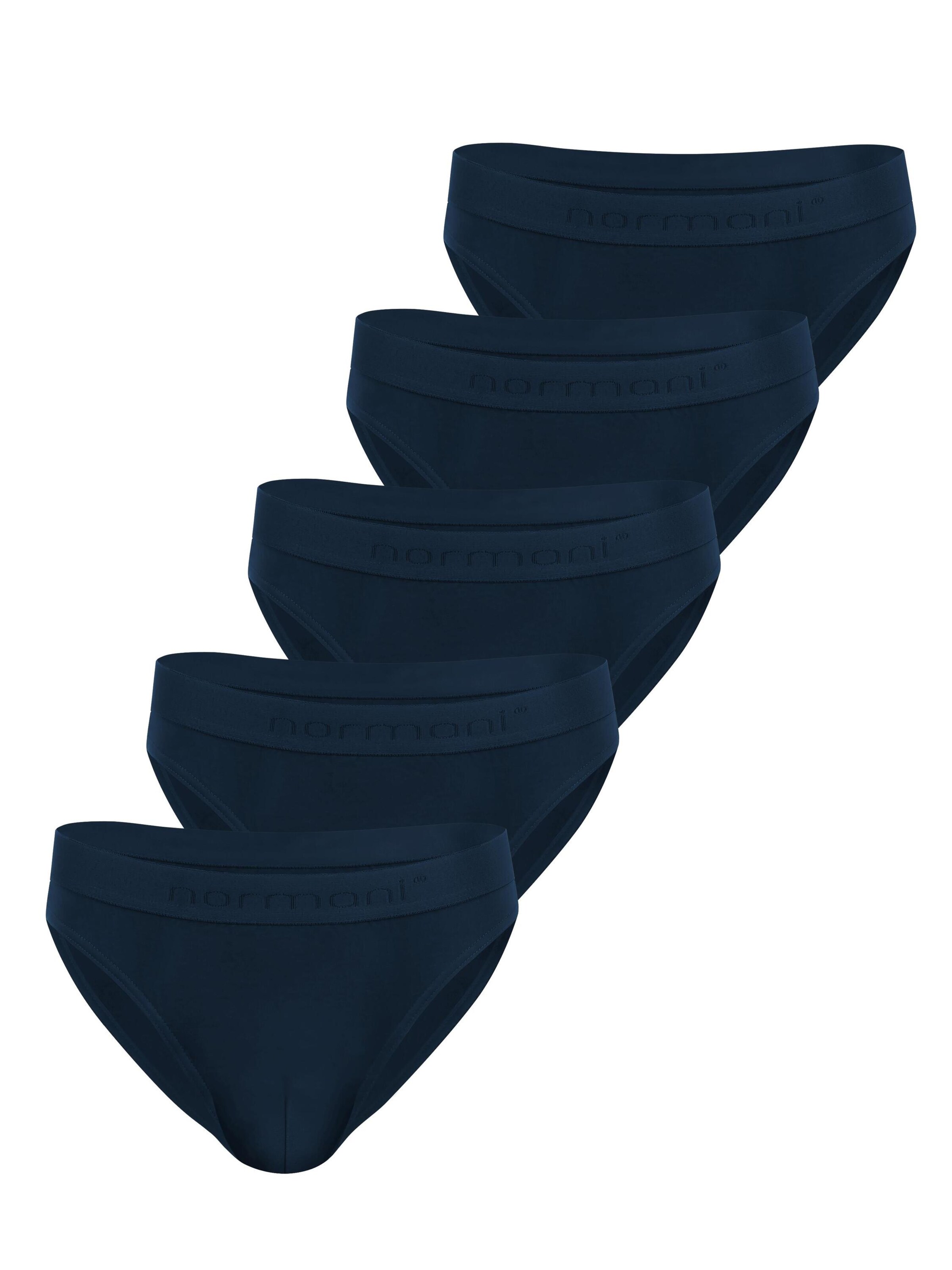 normani Slip 'Sliwen' in Blau: Vorderseite