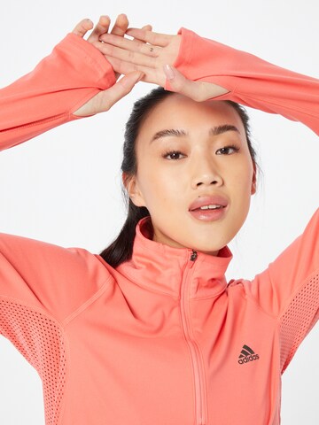 ADIDAS PERFORMANCE - Sweatshirt de desporto em rosa