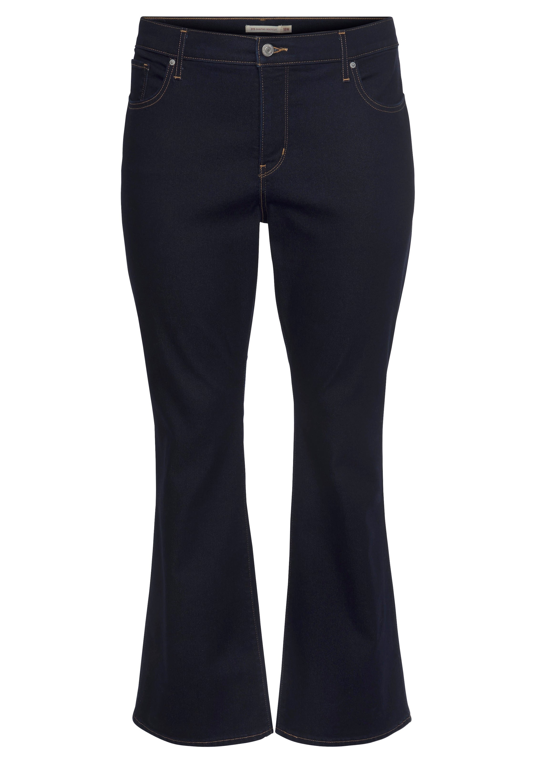 Levi's® Plus Bootcut Džíny '315™ Shaping Bootcut ' – modrá: přední strana