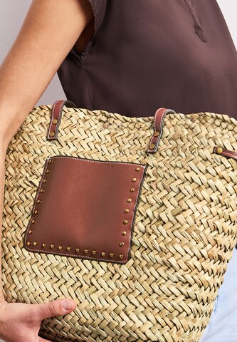 STREET ONE Strandtasche in Beige