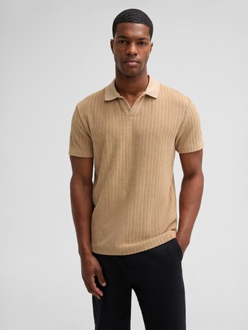 T-Shirt 'Joseph' STRELLSON en beige : devant
