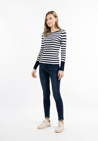 Pull-over 'Palpito' DreiMaster Maritim en bleu