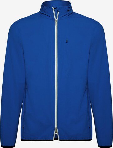 Boggi Milano Performance Jacket in Blue: front