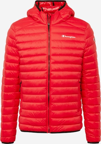 Champion Authentic Athletic Apparel Between-Season Jacket in Red: front