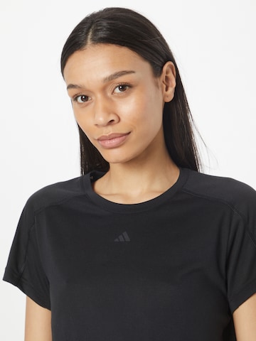 ADIDAS PERFORMANCE - Camiseta funcional 'Essentials 3 Bar' en negro