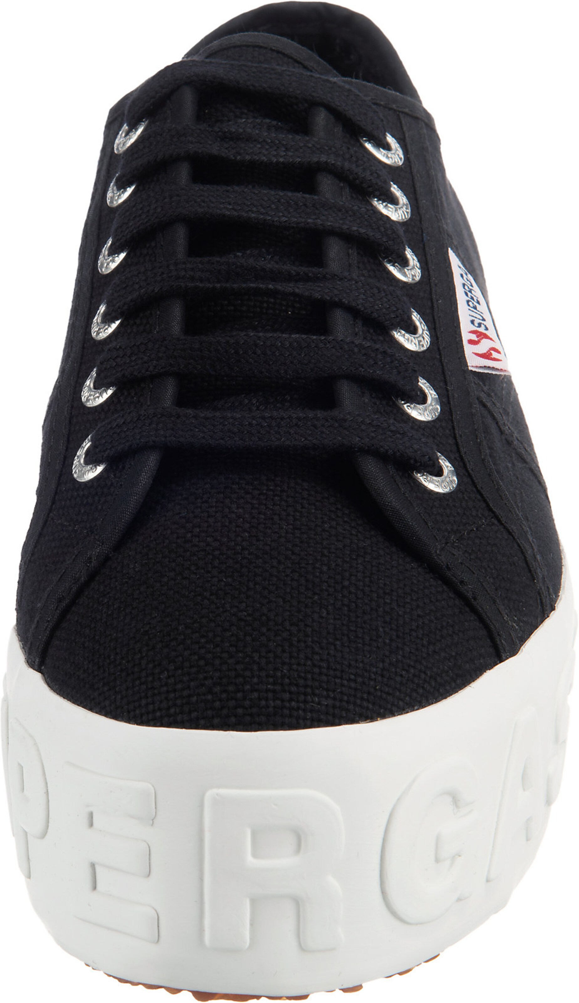 SUPERGA Sneaker in Schwarz