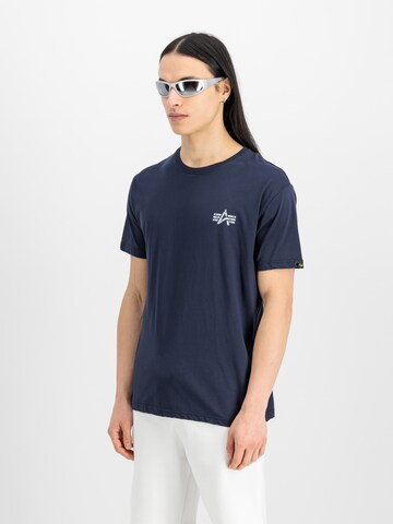 T-Shirt ALPHA INDUSTRIES en bleu