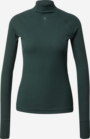 T-shirt G-Star RAW en vert : devant