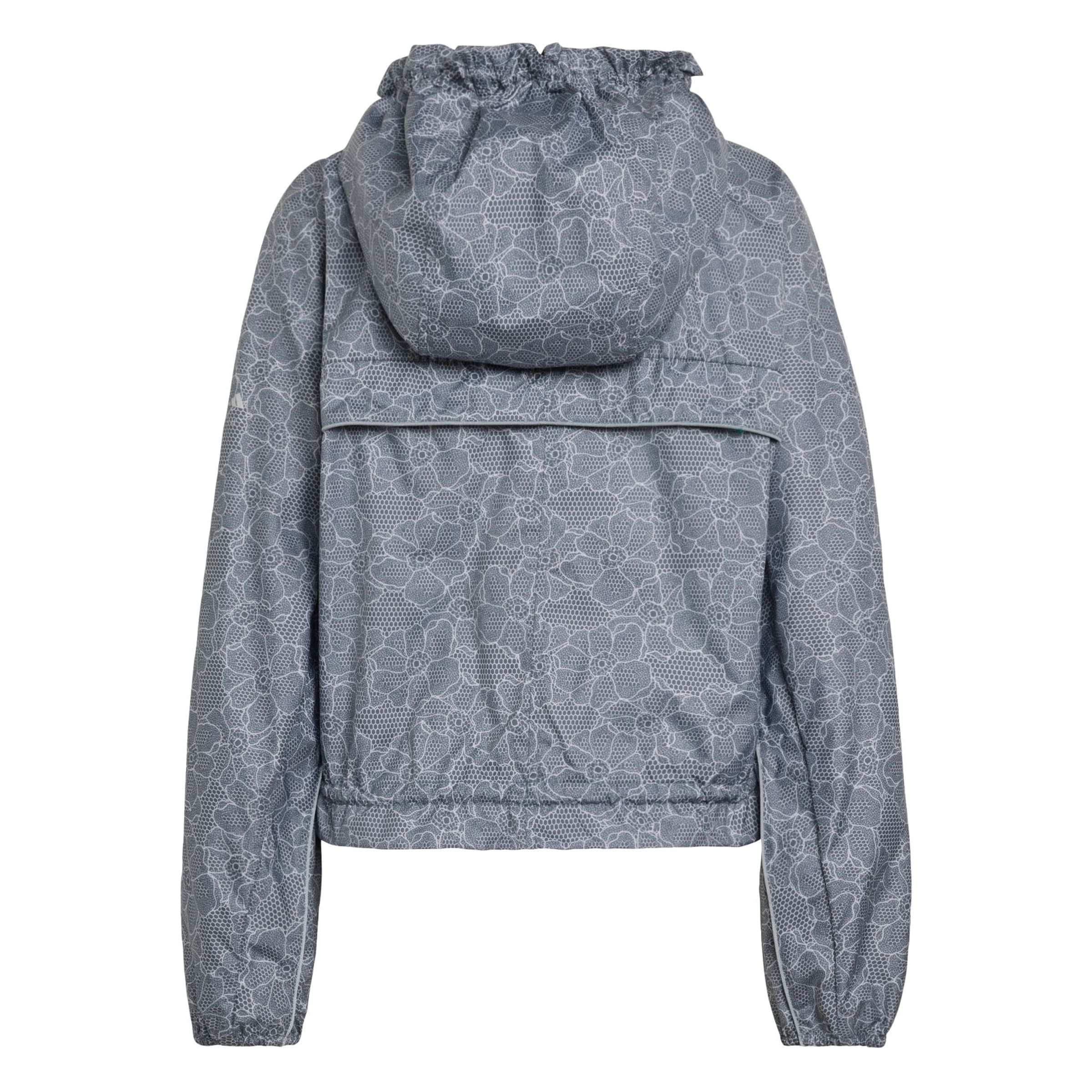 ADIDAS BY STELLA MCCARTNEY Urheilutakki ' Running Print' värissä harmaa