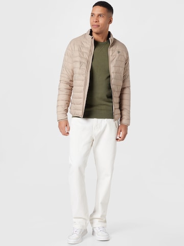 BLEND Winter Jacket 'Romsey' in Beige