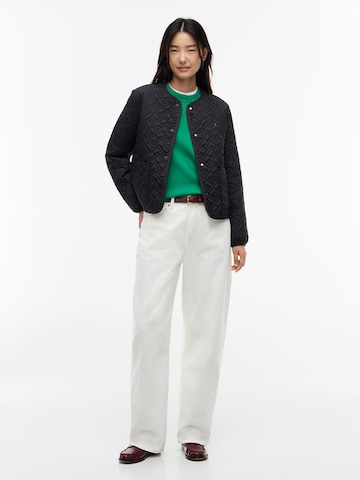 TOMMY HILFIGER Prechodná bunda - Čierna