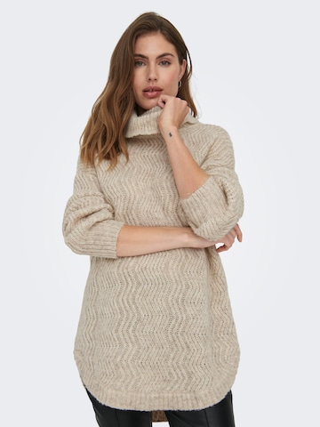 ONLY Sweter 'Trudi' w kolorze beżowy