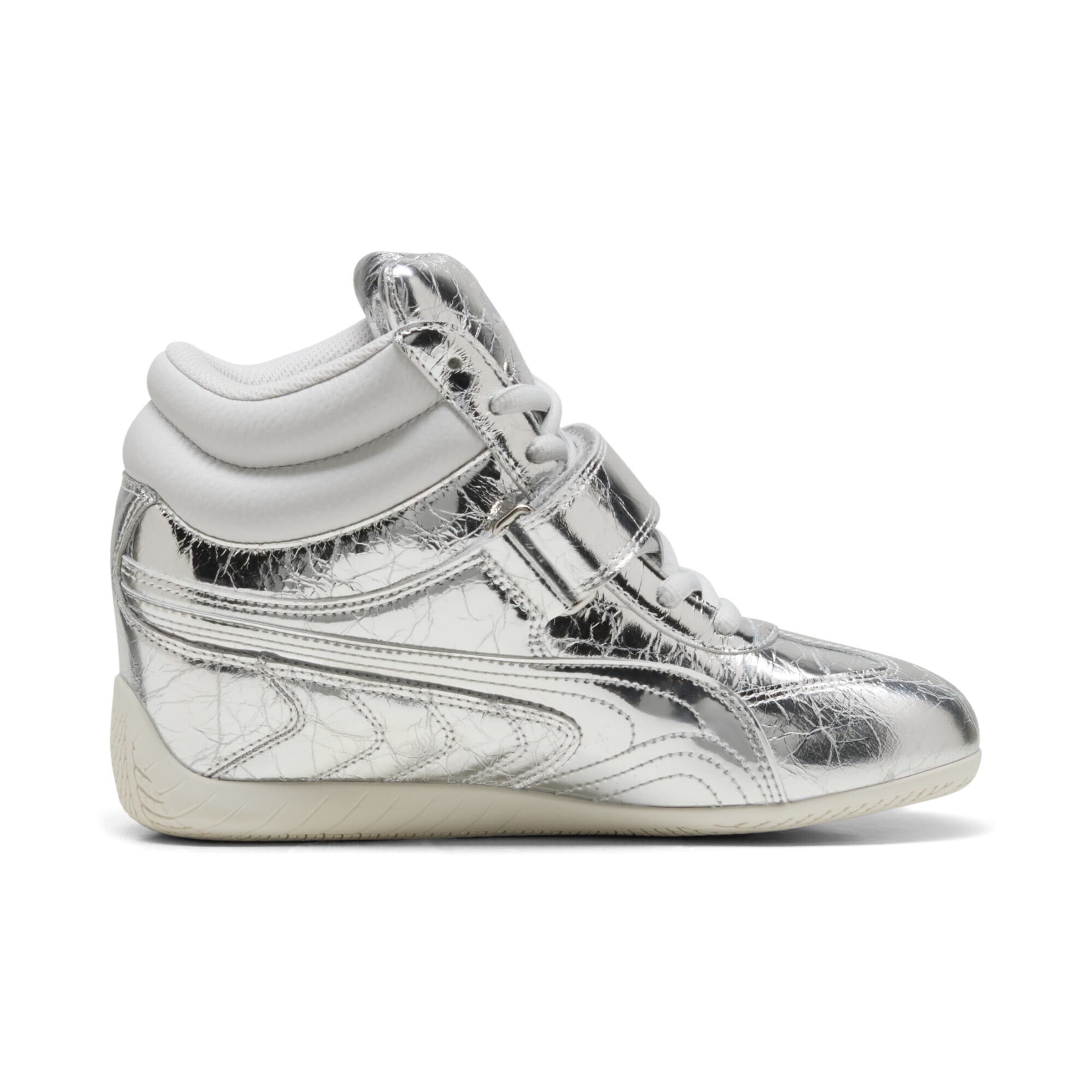 PUMA Sneakers hoog 'Speedcat' in Zilver