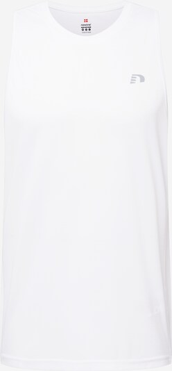 Newline Functioneel shirt in de kleur Grijs / Wit, Productweergave