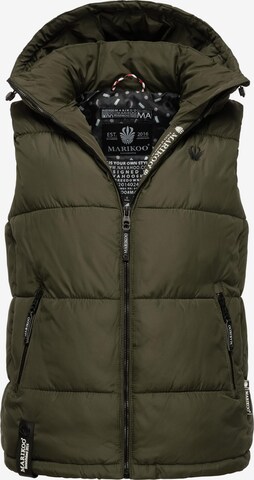 MARIKOO Vest 'Eisflöckchen' in Green