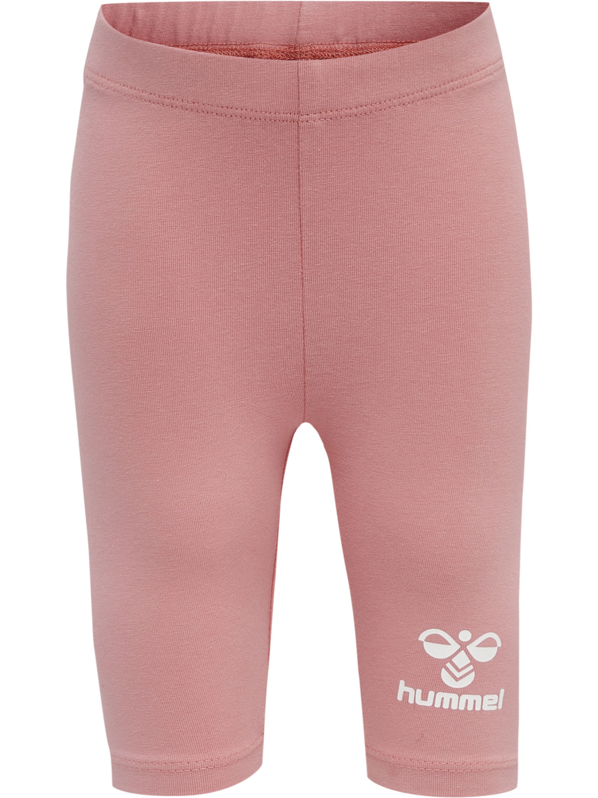 Hummel Skinny Leggings in Pink: front