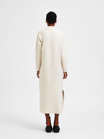 SELECTED FEMME Knit dress 'Merla' in Beige