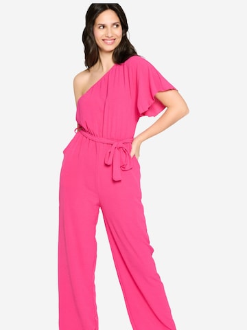 LolaLiza Jumpsuit in Roze: voorkant