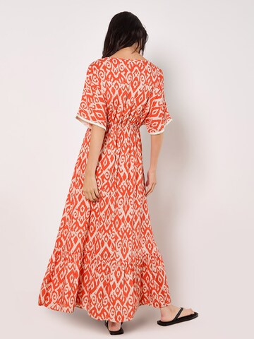 Apricot Jurk ' ' in Oranje