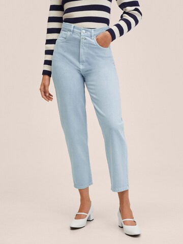 MANGO Regular Jeans 'Aime' in Blauw: voorkant