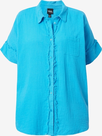 Ulla Popken Blouse in Blue: front