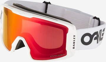 OAKLEY Sportbril 'Line Miner M' in Wit