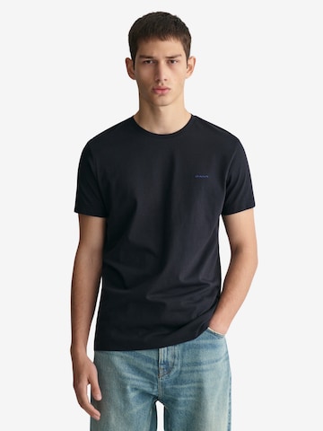 melns GANT T-Krekls: no priekšpuses