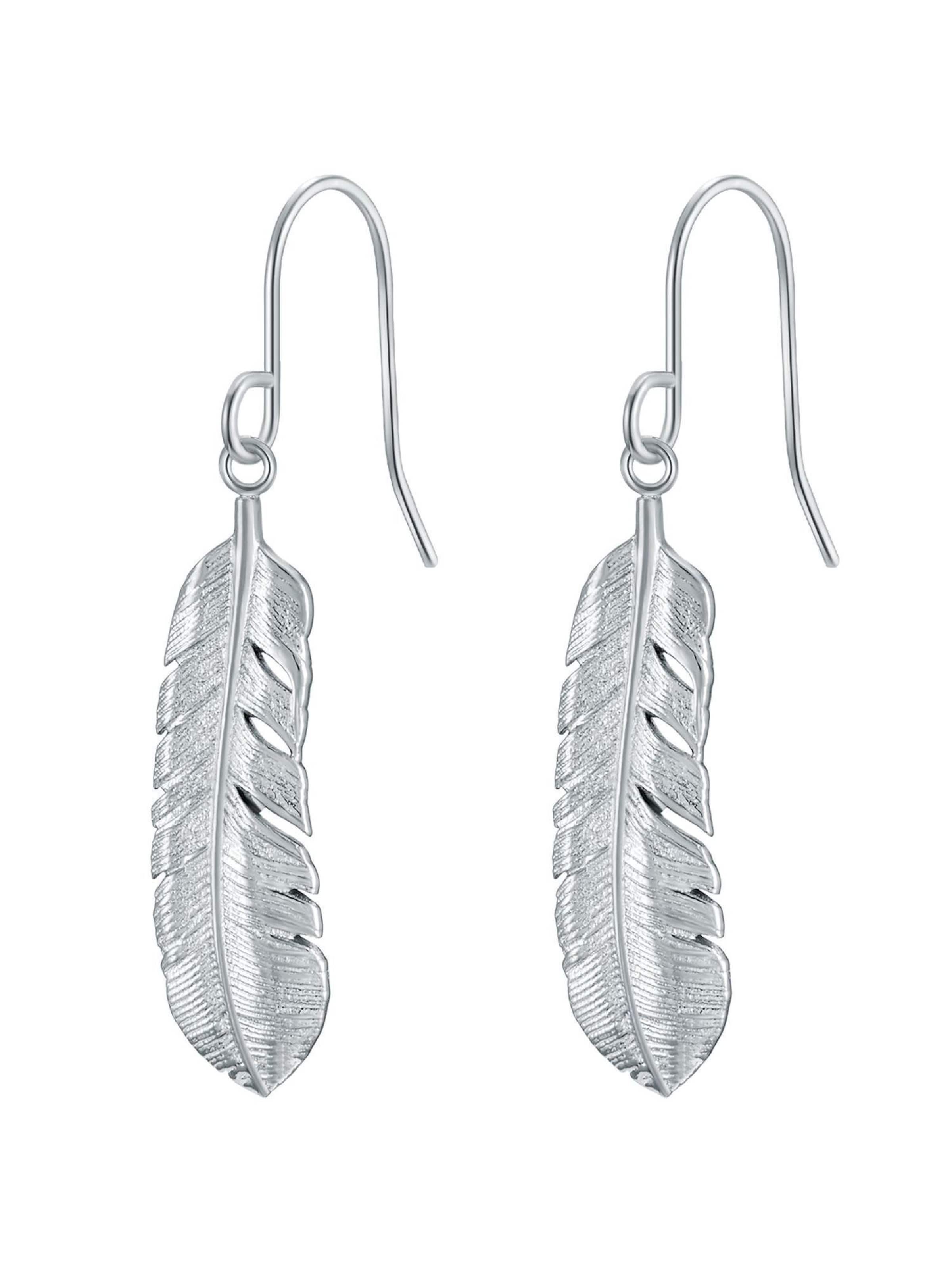 Eastside Oorbellen in Zilver: voorkant