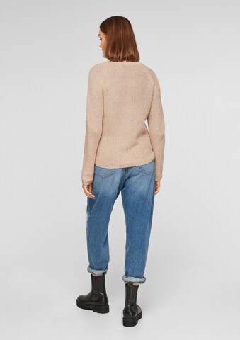 Pull-over QS en beige