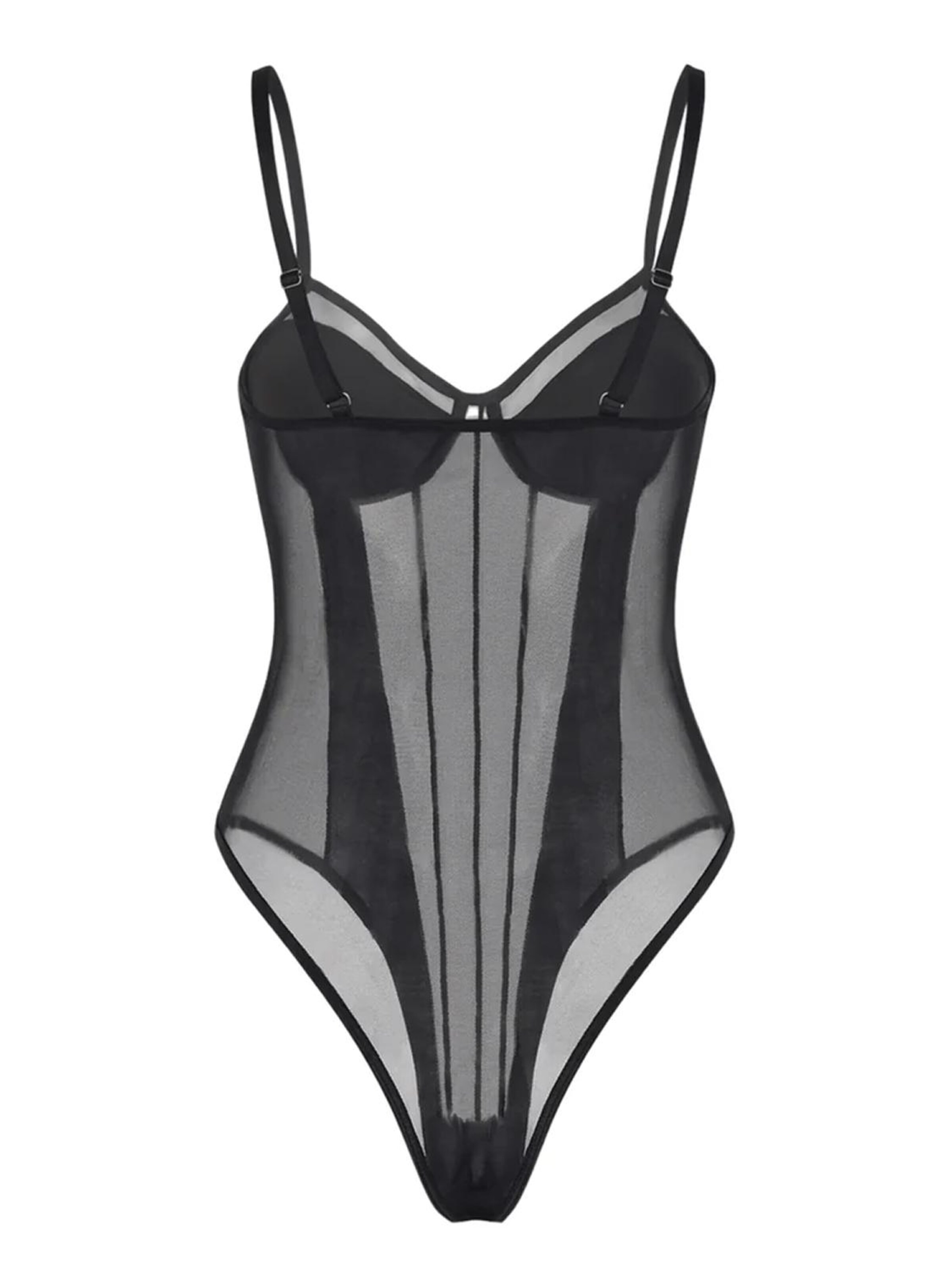 Shapetape Shapingbody 'Lingerie Body Mila' in Zwart