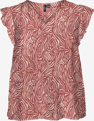 Vero Moda Curve Blouse 'VMCVera' in Red: front
